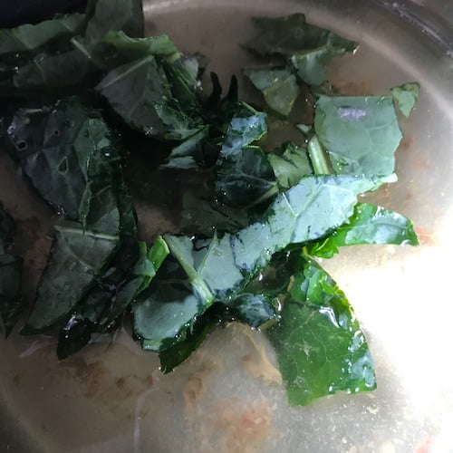 Put the veg and the stock in a blender