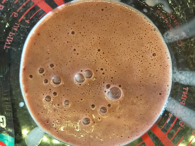 Blend the liver and stock until it is like a smoothie