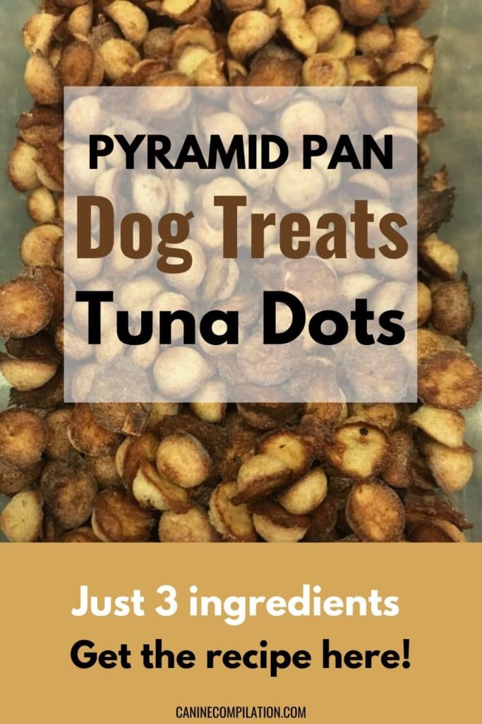 Pyramid dog treats tuna dots 3 ingredient recipe