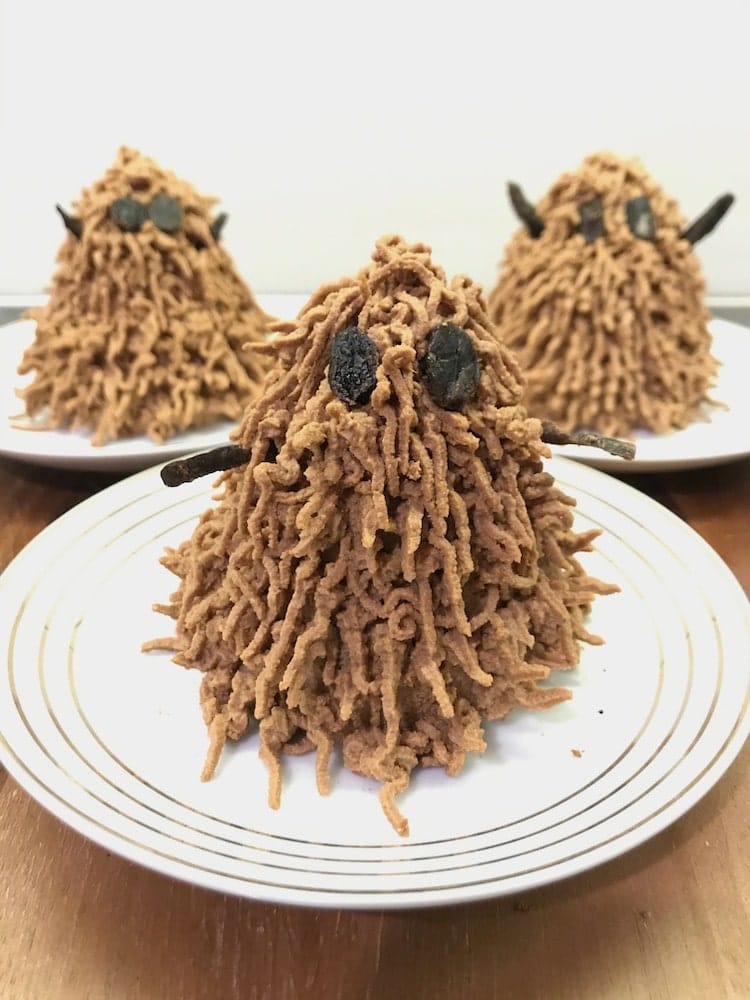 Halloween cakes for dogs - photo tutorial