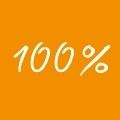 100%