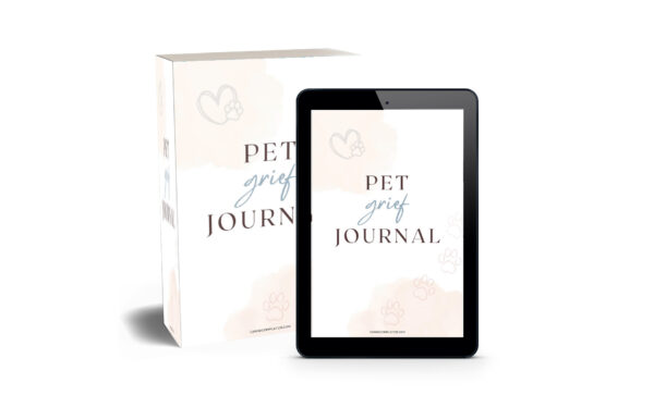 pet grief journal pdf for pet parents who are processing the pain of losing their dog